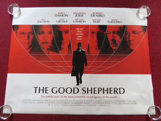 THE GOOD SHEPHERD UK QUAD (30"x 40") ROLLED POSTER MATT DAMON A. JOLIE 2006