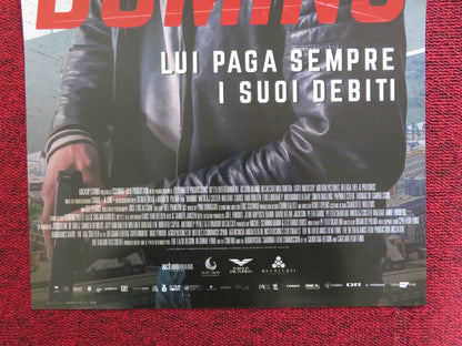 DOMINO ITALIAN LOCANDINA POSTER BRIAN DE PALMA NIKOLAJ COSTER WALDAU 2019