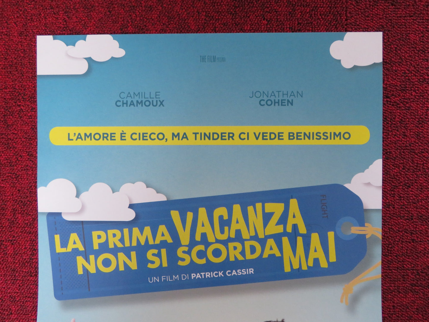 LA PRIMA VACANZA NON SI SCORDA MAI ITALIAN LOCANDINA POSTER JONATHAN COHEN 2018