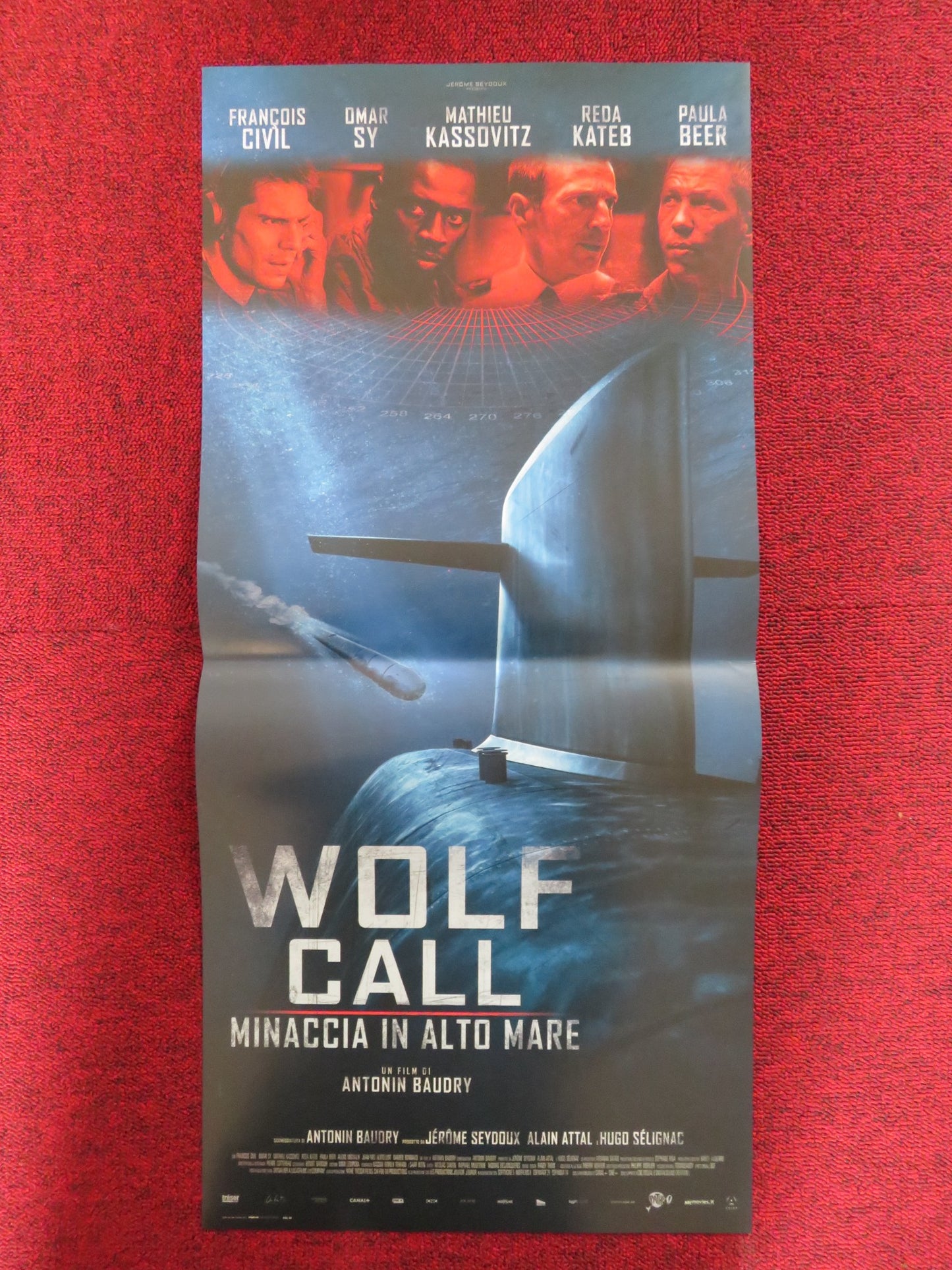 THE WOLF'S  CALL ITALIAN LOCANDINA POSTER PAULA BEER FRANCOIS CIVIL 2019