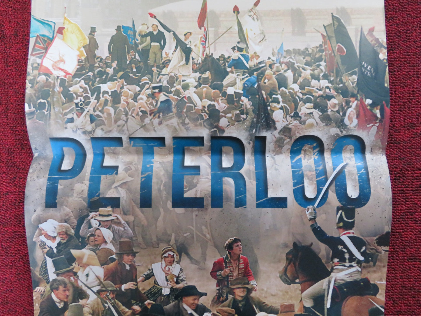 PETERLOO ITALIAN LOCANDINA POSTER MIKE LEIGH RORY KINNEAR 2018