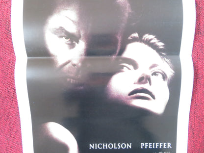 WOLF ITALIAN LOCANDINA POSTER JACK NICHOLSON MICHELLE PFEIFFER 1994