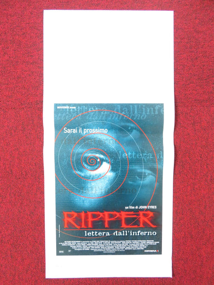 RIPPER ITALIAN LOCANDINA POSTER A. J. COOK BRUCE PAYNE 2001