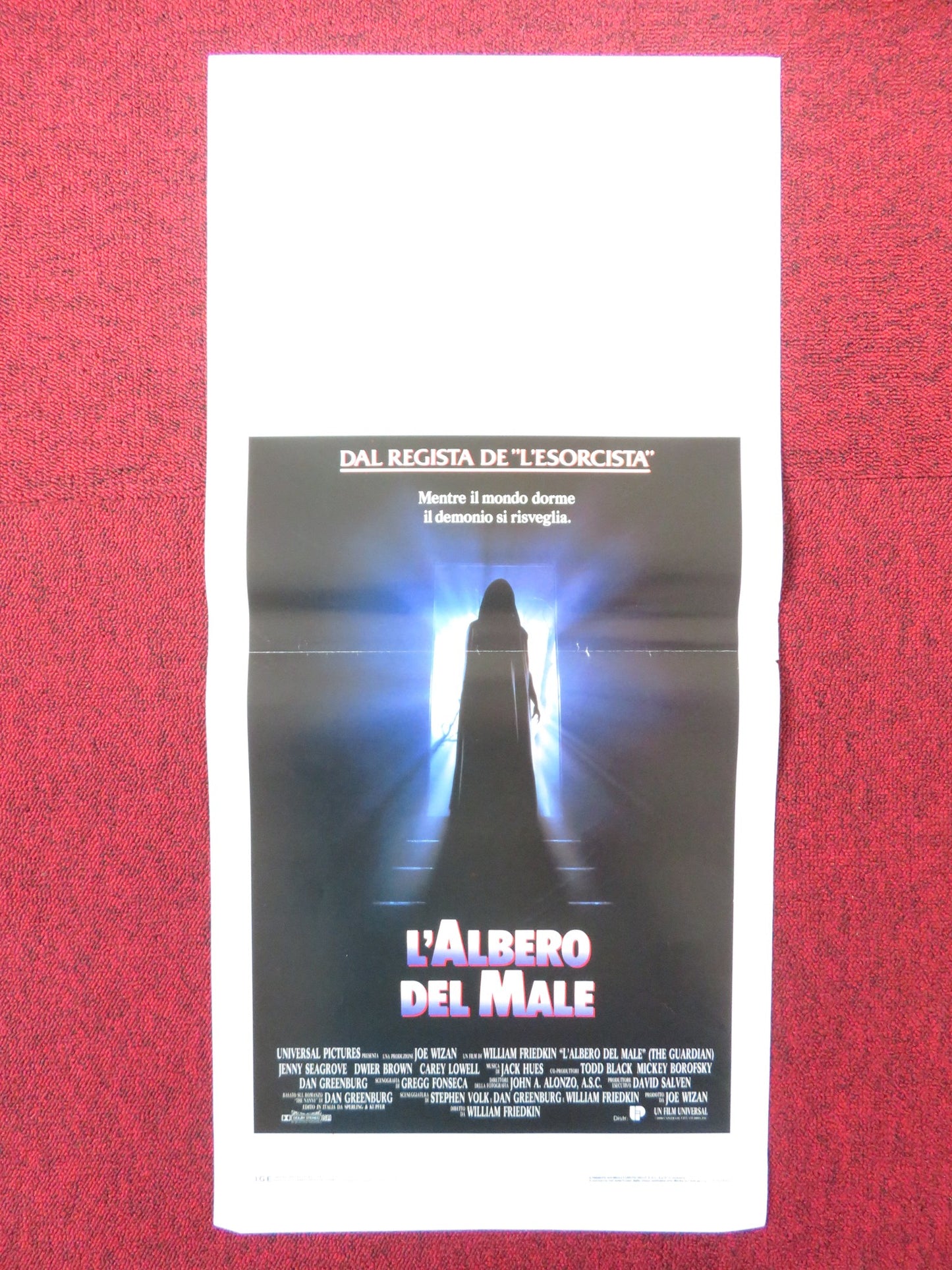 L'ALBERO DEL MALE ITALIAN LOCANDINA POSTER JENNY SEAGROVE DWIER BROWN 1990