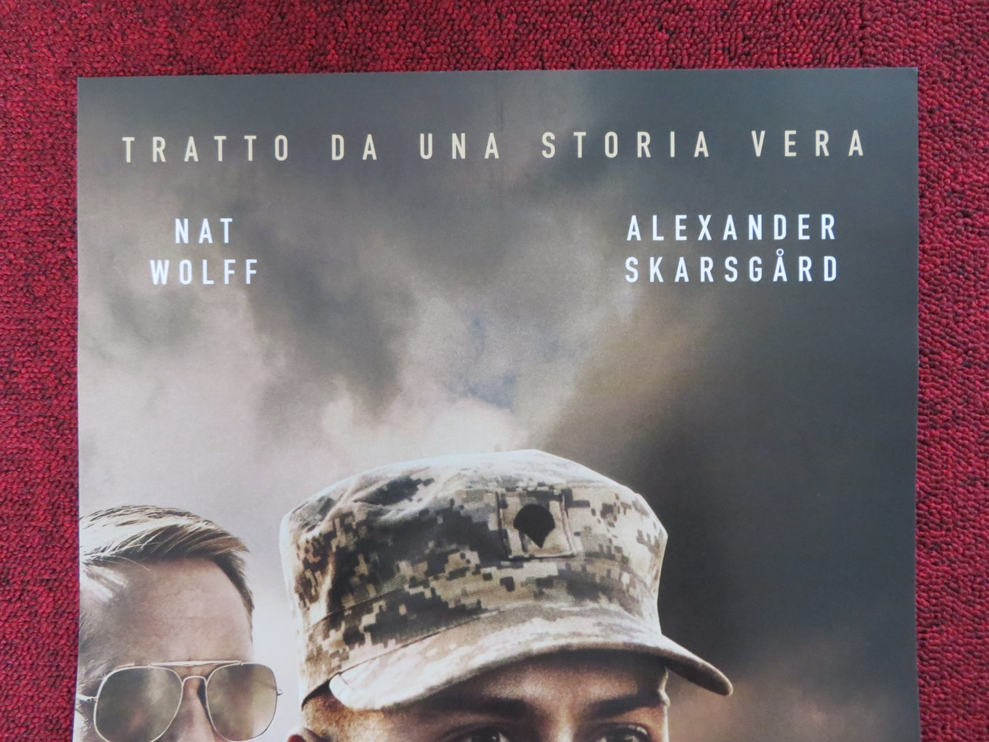 THE KILL TEAM ITALIAN LOCANDINA POSTER NAT WOLFF ALEXANDER SKARSGARD 2019