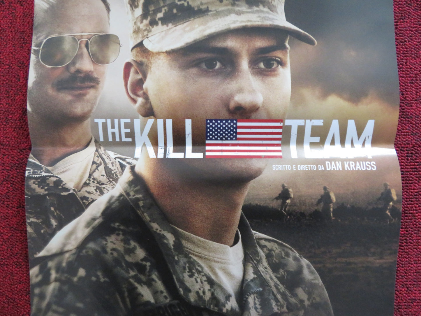 THE KILL TEAM ITALIAN LOCANDINA POSTER NAT WOLFF ALEXANDER SKARSGARD 2019