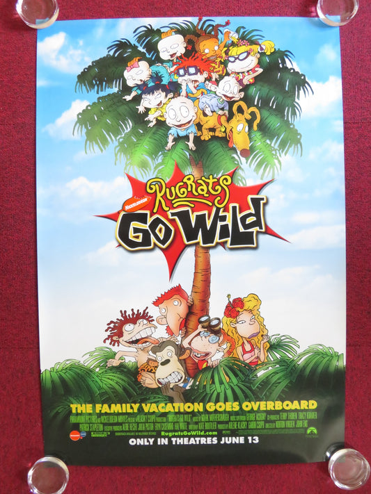 RUGRATS GO WILD US ONE SHEET ROLLED POSTER NANCY CARTWRIGHT ELIZABETH DAILY 2003