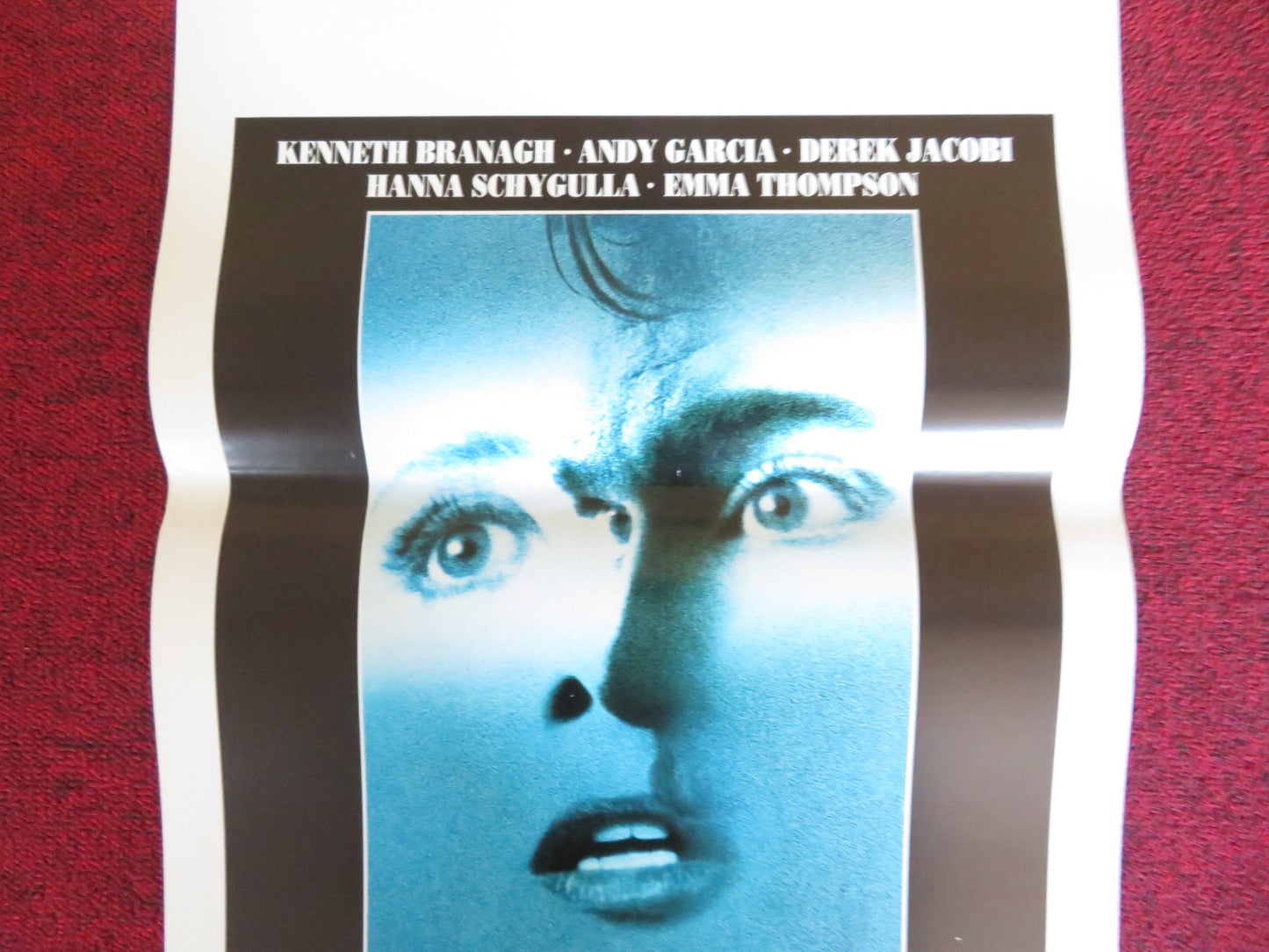 DEAD AGAIN ITALIAN LOCANDINA POSTER KENNETH BRANAGH ANDY GARCIA 1992