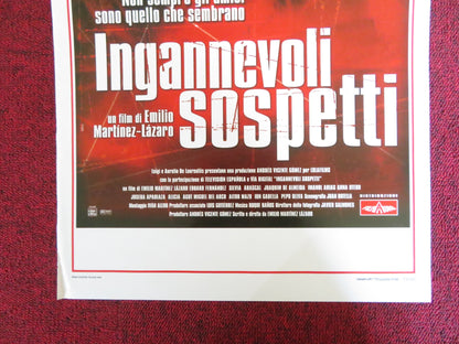 HIS MASTER'S VOICE ITALIAN LOCANDINA POSTER EDUARD FERNANDEZ SILVIA ABASCAL 2003