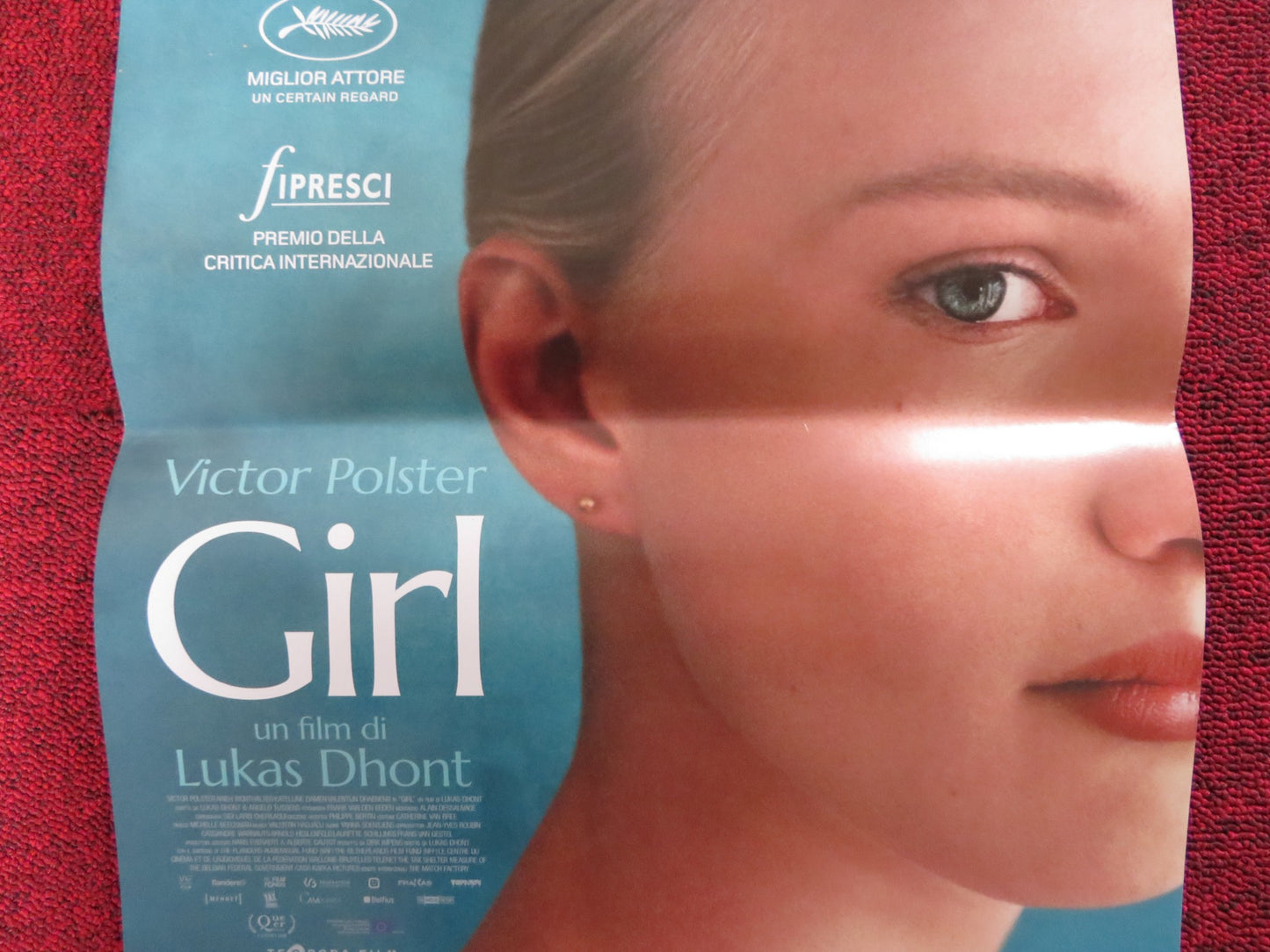 GIRL ITALIAN LOCANDINA POSTER VICTOR POLSTER ARIEH WORTHALTER 2018