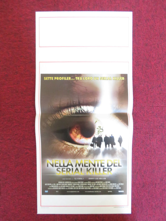 NELLA MENTE DEL SERIAL KILLER ITALIAN LOCANDINA POSTER VAL KILMER LL COOL J 2005