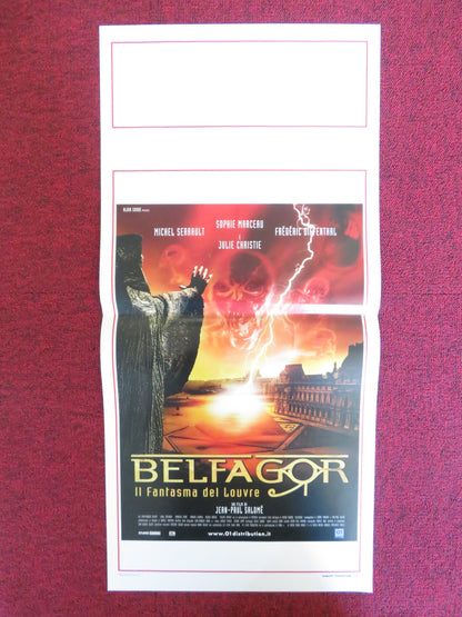 BELPHEGOR: PHANTOM OF THE LOUVRE ITALIAN LOCANDINA POSTER SOPHIE MARCEAU 2001