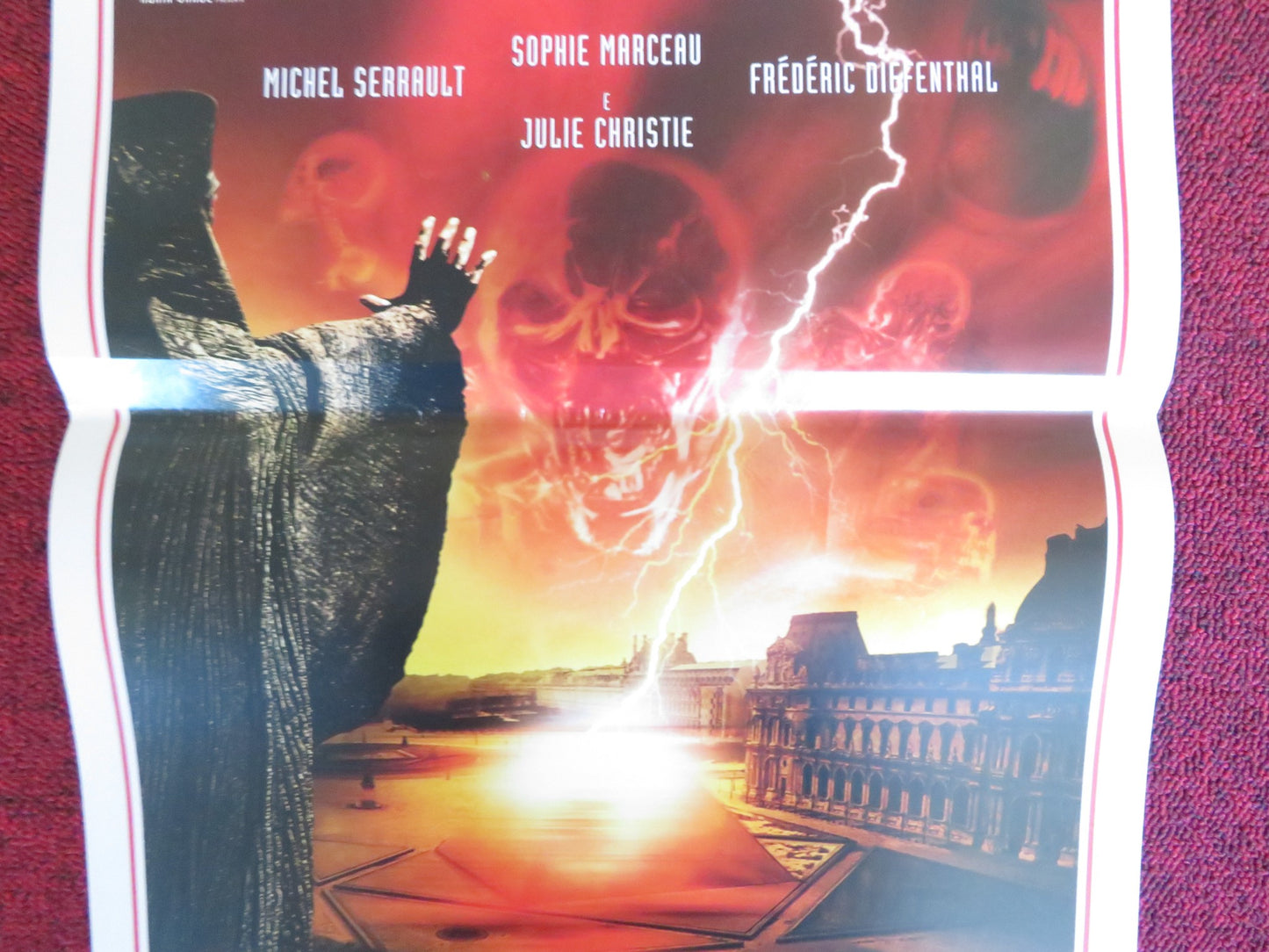 BELPHEGOR: PHANTOM OF THE LOUVRE ITALIAN LOCANDINA POSTER SOPHIE MARCEAU 2001