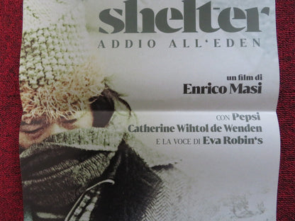 SHELTER FAREWELL TO EDEN ITALIAN LOCANDINA POSTER PEPSI CATHERINE WIHTOL 2019