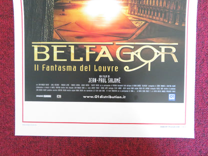 BELPHEGOR: PHANTOM OF THE LOUVRE ITALIAN LOCANDINA POSTER SOPHIE MARCEAU 2001