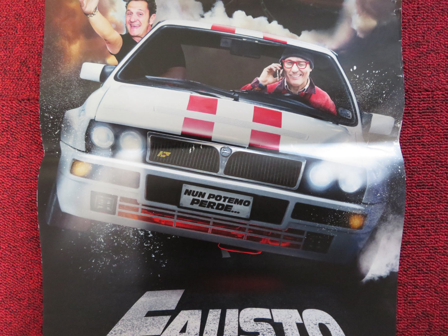 FAUSTO & FURIO ITALIAN LOCANDINA POSTER ENZO SALVI MAURIZIO BATTISTA 2016