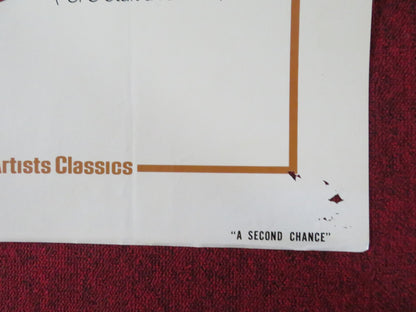 SECOND CHANCE FOLDED US ONE SHEET POSTER CATHERINE DENEUVE ANOUK AIMEE 1980