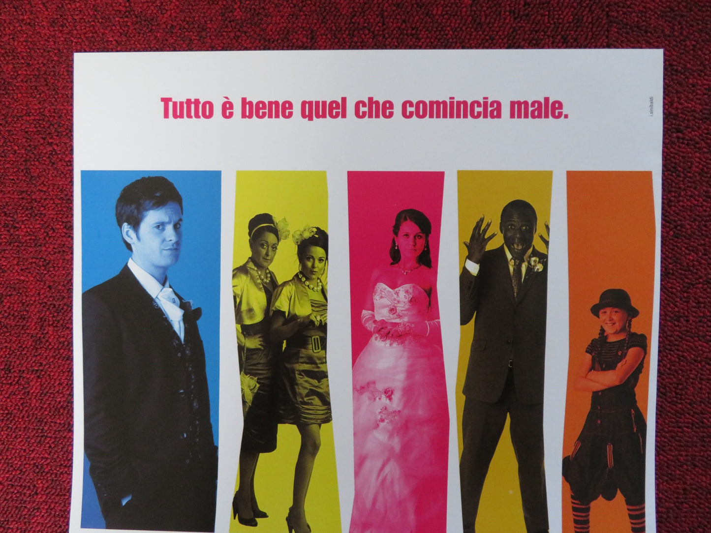 HAPPY EVER AFTERS ITALIAN LOCANDINA POSTER SALLY HAWKINS TOM RILEY 2009