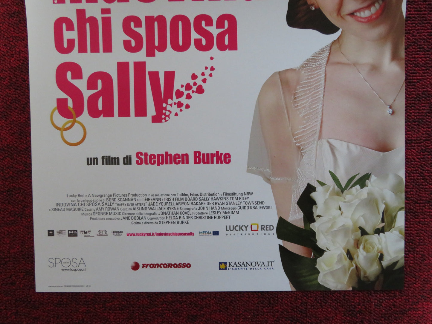 HAPPY EVER AFTERS ITALIAN LOCANDINA POSTER SALLY HAWKINS TOM RILEY 2009