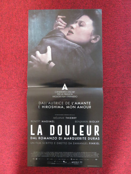 LA DOULEUR ITALIAN LOCANDINA POSTER BENOIT MAGIMEL BENJAMIN BIOLAY 2017