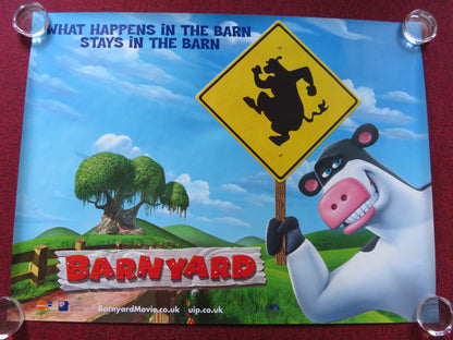 BARNYARD UK QUAD (30"x 40") ROLLED POSTER KEVIN JAMES COURTENAY COX 2006