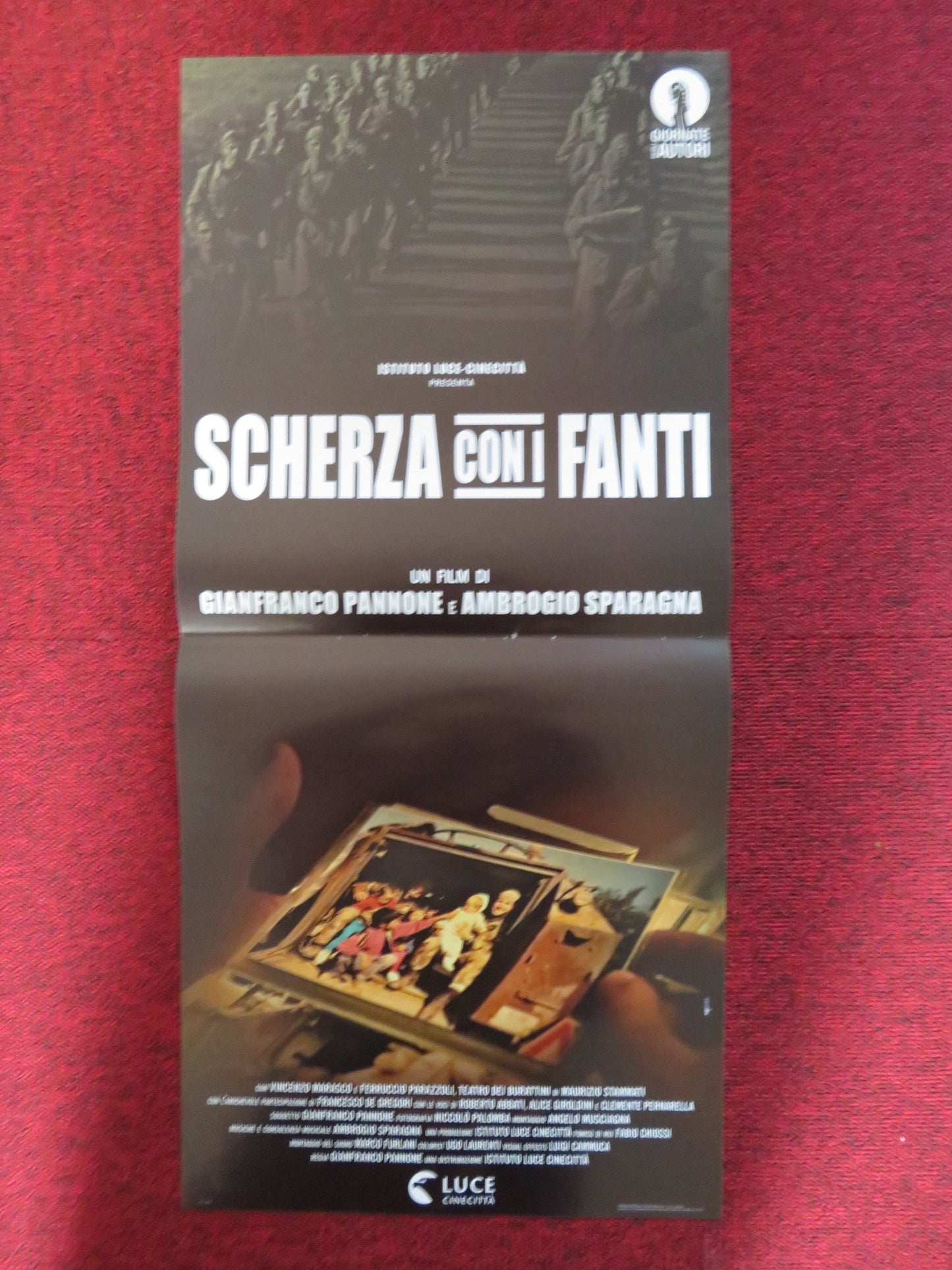 SCHERZA CON I FANTI ITALIAN LOCANDINA POSTER GIANFRANCO PANNONE 2019