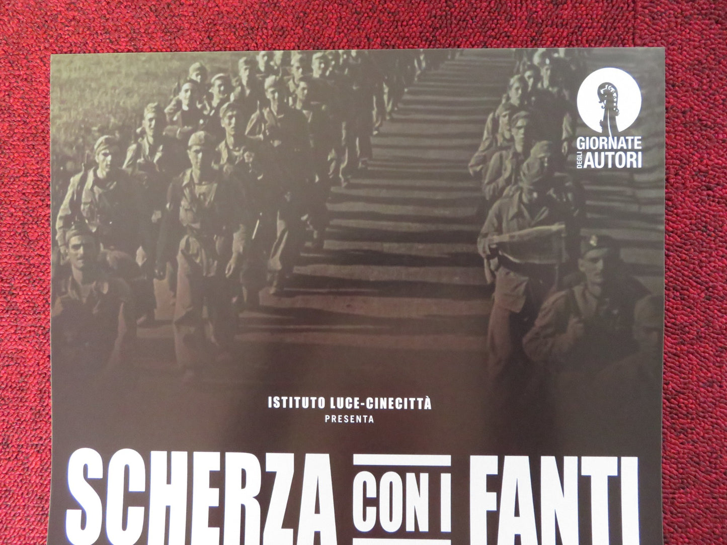 SCHERZA CON I FANTI ITALIAN LOCANDINA POSTER GIANFRANCO PANNONE 2019