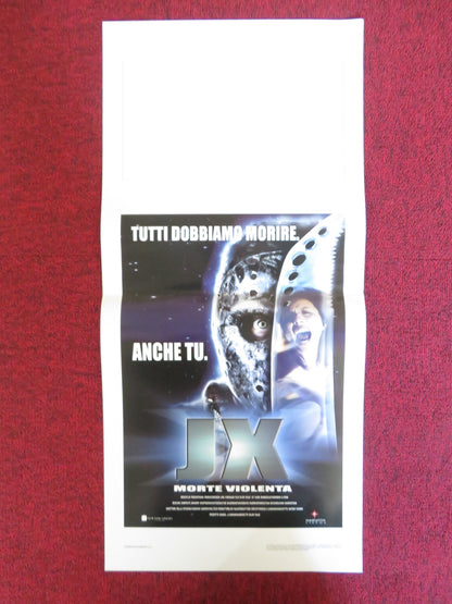 JASON X ITALIAN LOCANDINA POSTER KANE HODDER DAVID CRONENBERG 2001