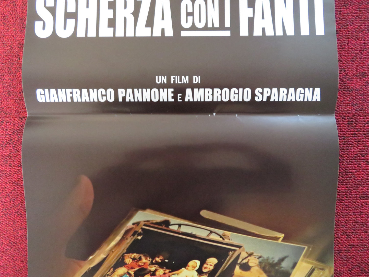 SCHERZA CON I FANTI ITALIAN LOCANDINA POSTER GIANFRANCO PANNONE 2019