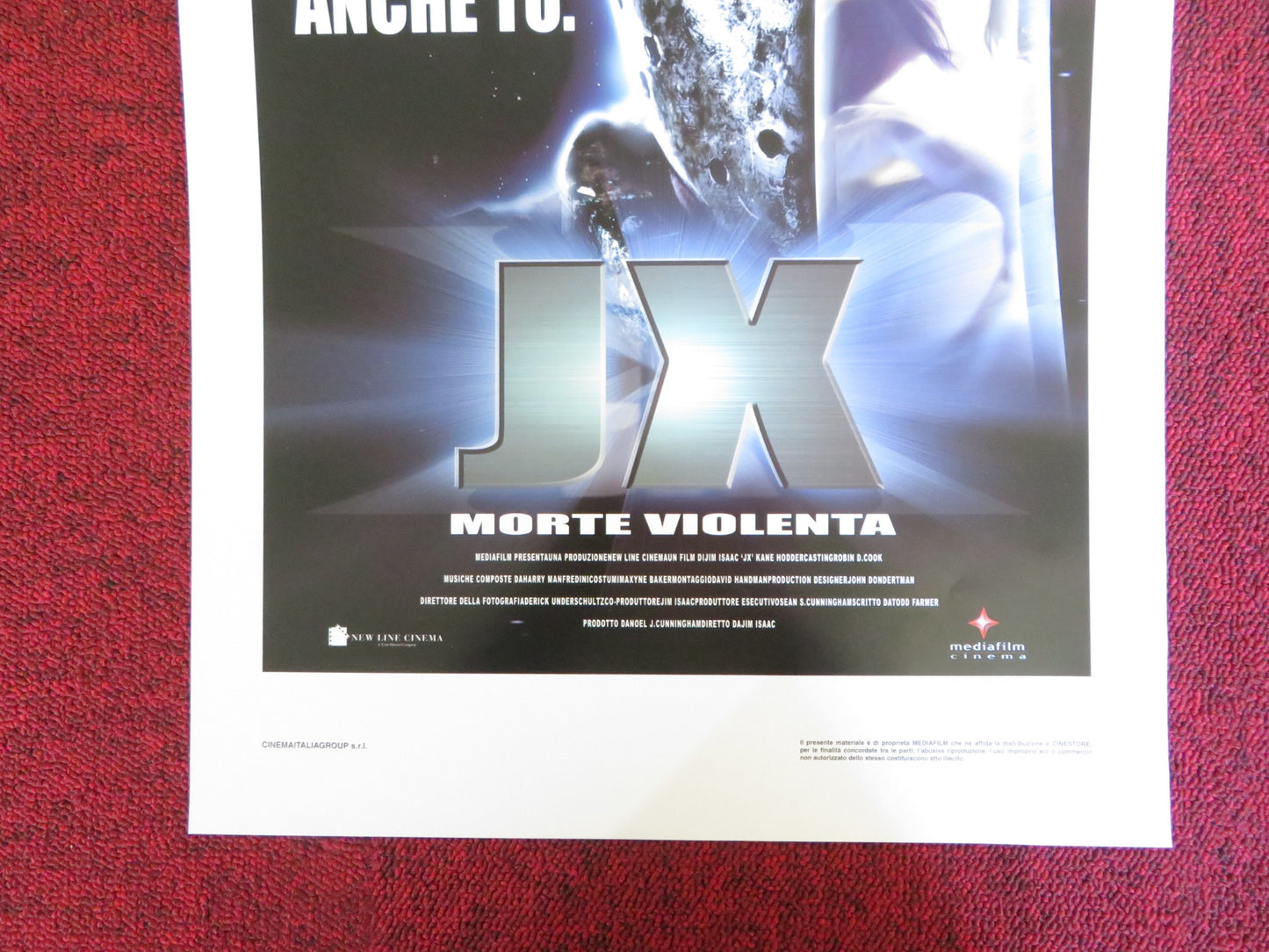 JASON X ITALIAN LOCANDINA POSTER KANE HODDER DAVID CRONENBERG 2001