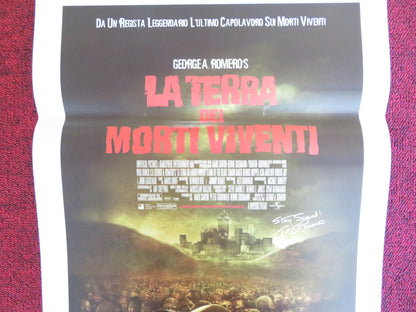 LAND OF THE DEAD ITALIAN LOCANDINA POSTER DENNIS HOPPER JOHN LEGUIZAMO 2005