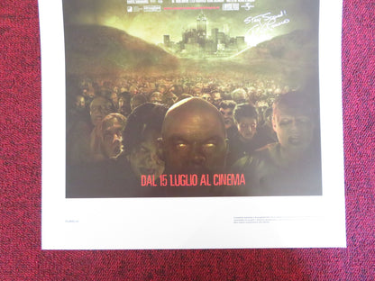 LAND OF THE DEAD ITALIAN LOCANDINA POSTER DENNIS HOPPER JOHN LEGUIZAMO 2005