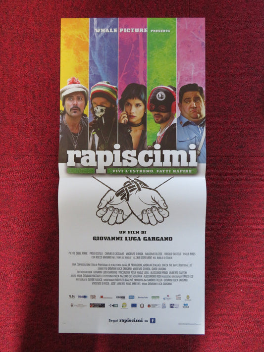 RAPISCIMI ITALIAN LOCANDINA POSTER ROCCO BARBARO CARMELO CACCAMO 2018