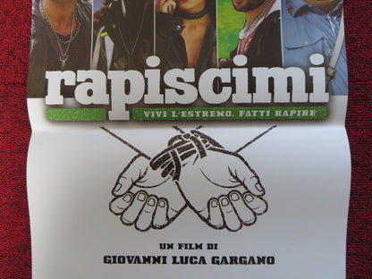 RAPISCIMI ITALIAN LOCANDINA POSTER ROCCO BARBARO CARMELO CACCAMO 2018