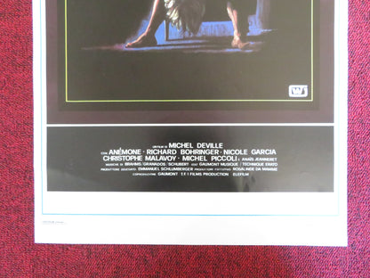 PERIL - PERICOLO NELLA DIMORA ITALIAN LOCANDINA POSTER ANEMONE BOHRINGER 1985