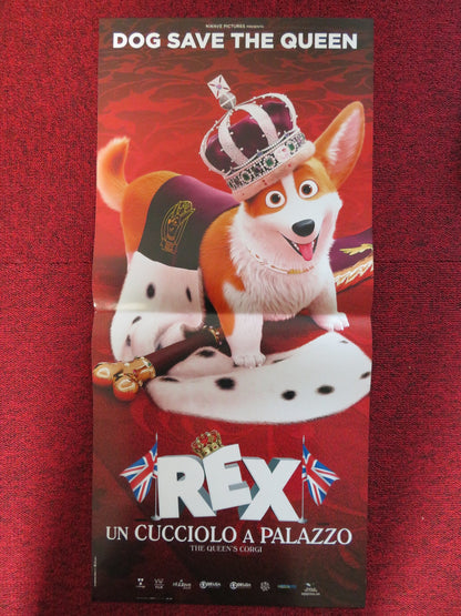 THE QUEENS CORGI ITALIAN LOCANDINA POSTER RUSTY SHACKLEFORD JO WYATT 2019