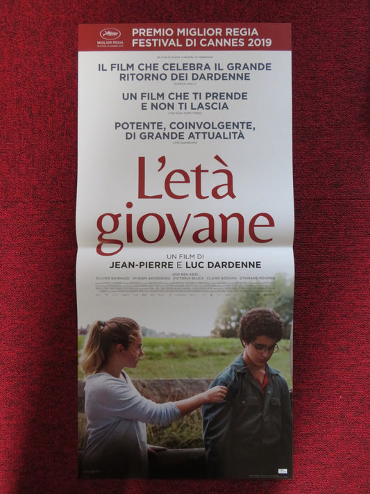 L'ETA GIOVANE ITALIAN LOCANDINA POSTER IDIR BEN ADDI OLIVIER BONNAUD 2019