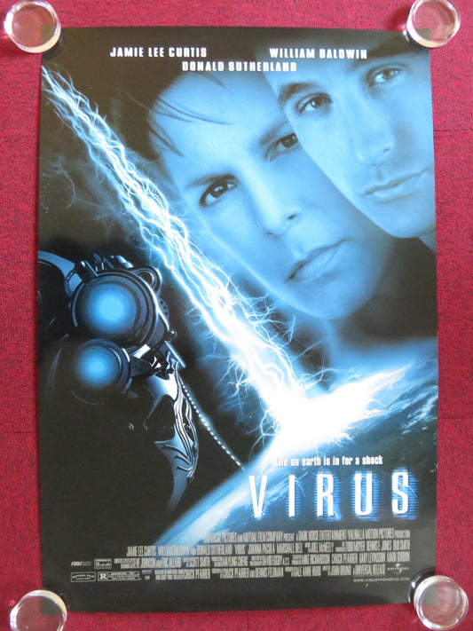 VIRUS- b US ONE SHEET ROLLED POSTER JAMIE LEE CURTIS WILLIAM BALDWIN 1999