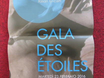 TEATRO ALLA SCALA GALA DES ETOILES  ITALIAN LOCANDINA POSTER RACHMANINOV 2015