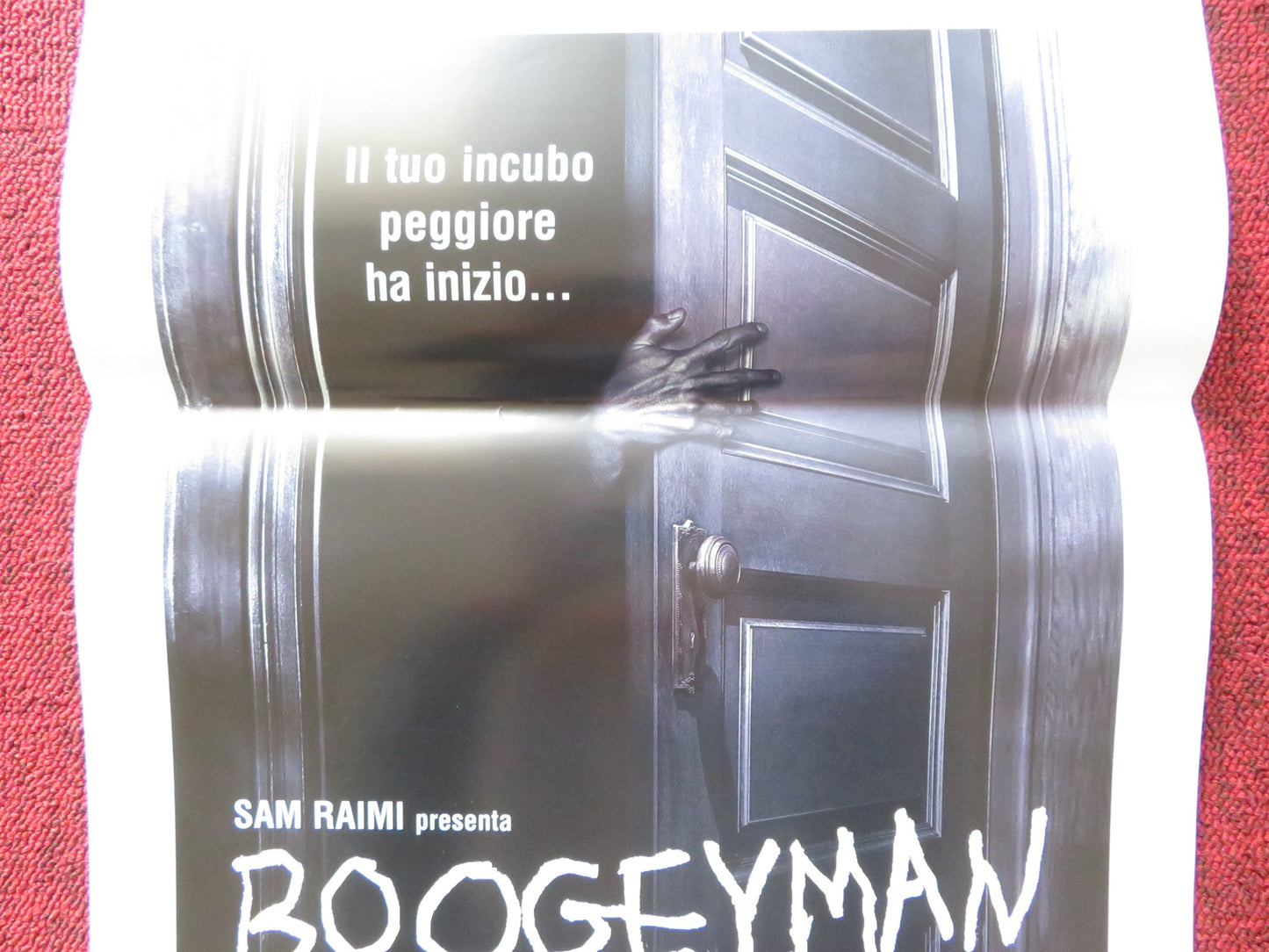 BOOGEYMAN ITALIAN LOCANDINA POSTER SAMI RAMI BARRY WATSON 2005