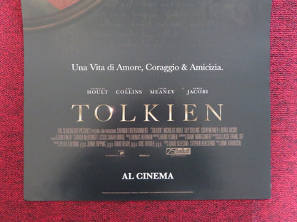 TOLKIEN ITALIAN LOCANDINA POSTER NICHOLAS HOULT LILY COLLINS 2019