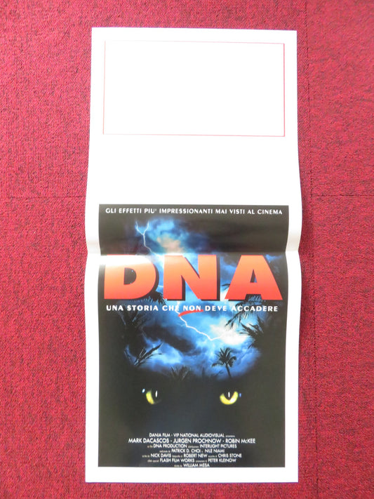 DNA ITALIAN LOCANDINA POSTER MARK DACASCOS JURGEN PROCHNOW 1996