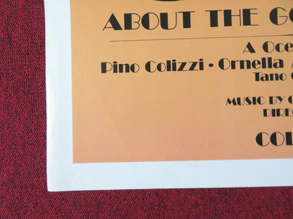 ITALIAN GRAFFITI FOLDED US ONE SHEET POSTER PINO COLIZZI ORNELLA MUTI 1973