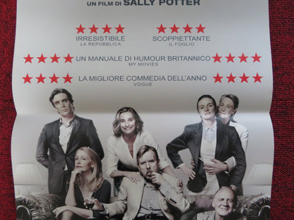 THE PARTY ITALIAN LOCANDINA POSTER PATRICIA CLARKSON BRUNO GANZ 2017