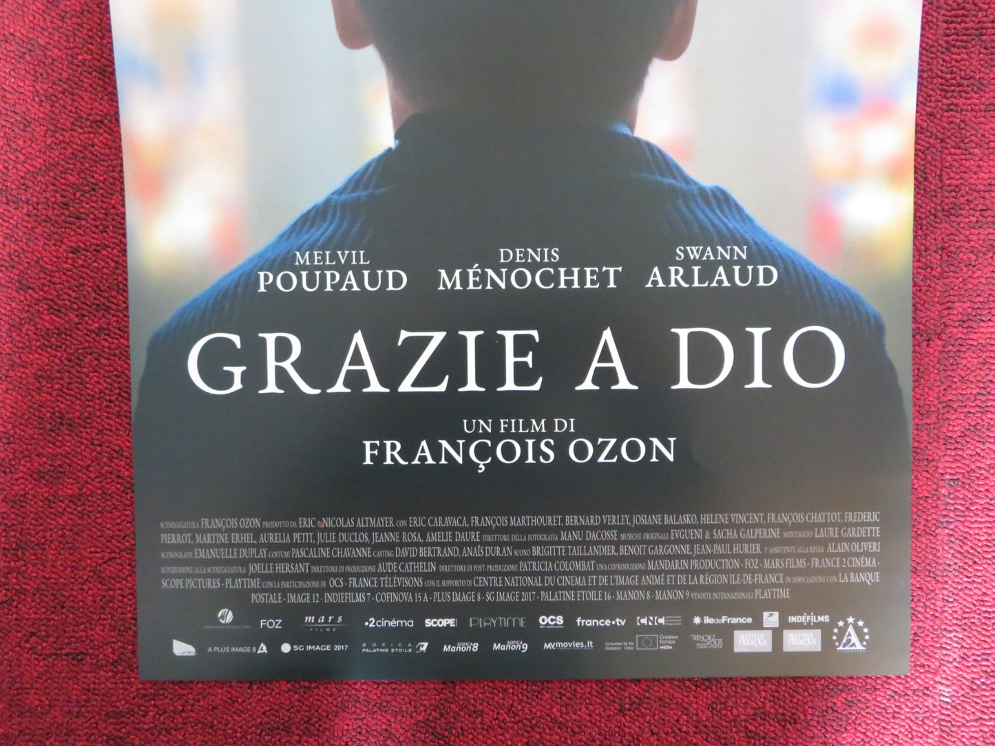 BY THE GRACE OF GOD ITALIAN LOCANDINA POSTER MELVIL POUPAUD DENIS MENOCHET 2018