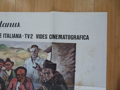 CHRIST STOPPED AT EBOLI ITALIAN 2 FOGLIO POSTER GIAN MARIA VOLONTE 1977