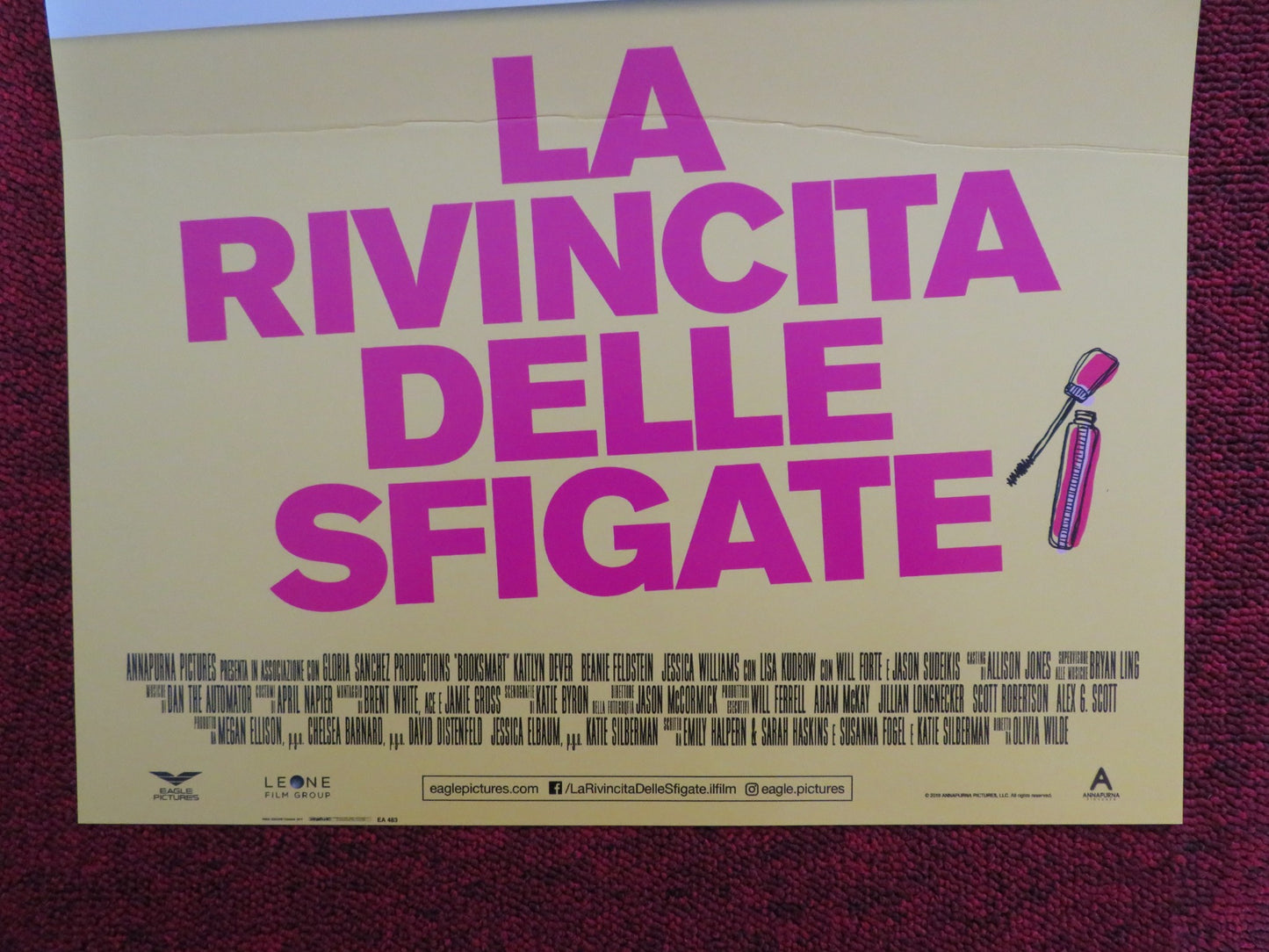 LA RIVINCITA DELLE SFIGATE ITALIAN LOCANDINA POSTER KAITLYN DEVER 2019