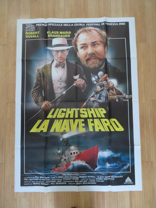 THE LIGHTSHIP ITALIAN 2 FOGLIO POSTER ROBERT DUVALL KLAUS MARIA BRANDAUER 1985