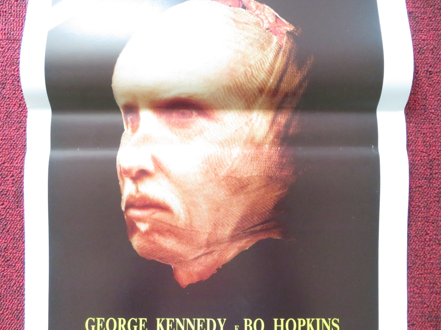 NIGHTMARE AT NOON ITALIAN LOCANDINA POSTER GEORGE KENNEDY BO HOPKINS 1988