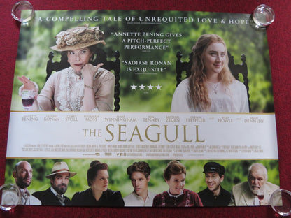 THE SEAGULL UK QUAD (30"x 40") ROLLED POSTER ANNETTE BENING SAOIRSE RONAN 2018